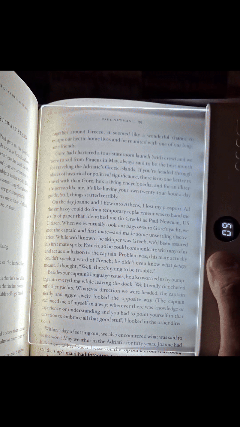 Serenoor Işıklı Kitap Ayracı