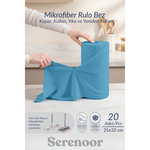 Serenoor Mikrofiber Rulo Havlu